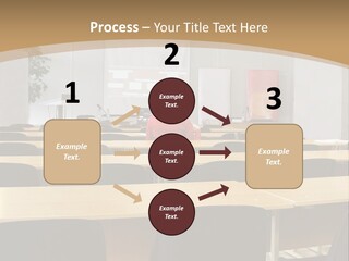 Convention Businessman Room PowerPoint Template