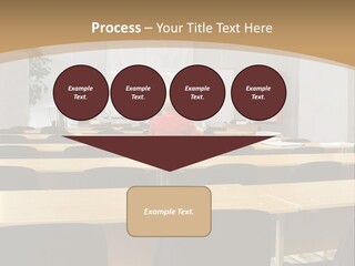 Convention Businessman Room PowerPoint Template