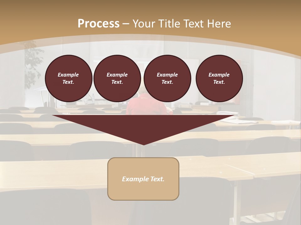 Convention Businessman Room PowerPoint Template