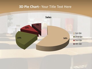 Convention Businessman Room PowerPoint Template