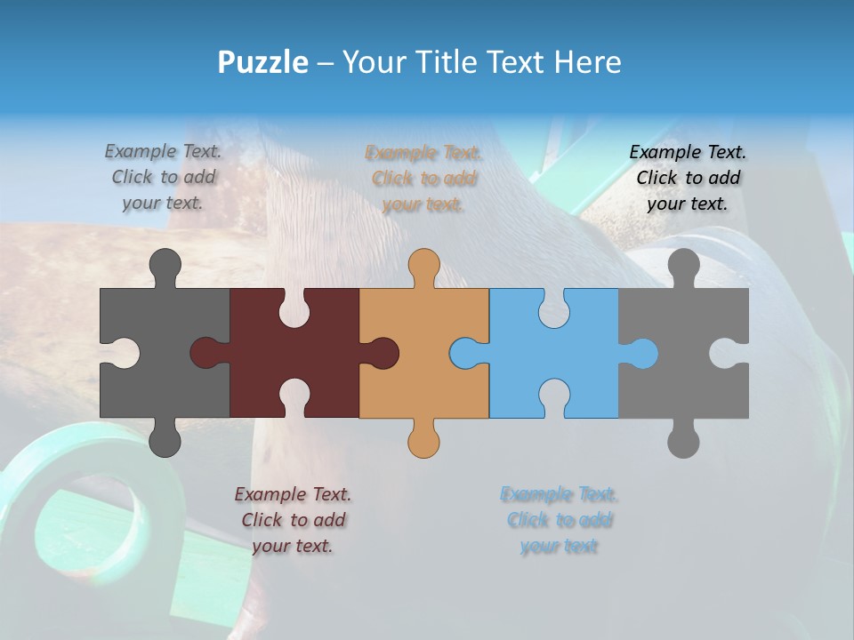 Fur Animal Lion PowerPoint Template