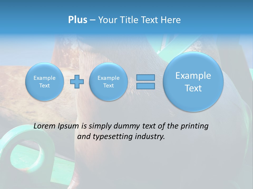 Fur Animal Lion PowerPoint Template