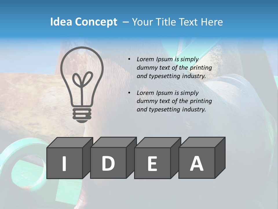 Fur Animal Lion PowerPoint Template