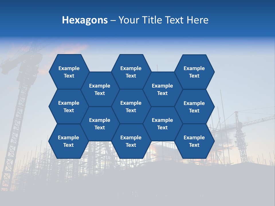Metal Bricks Architecture PowerPoint Template