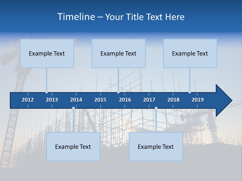 Metal Bricks Architecture PowerPoint Template