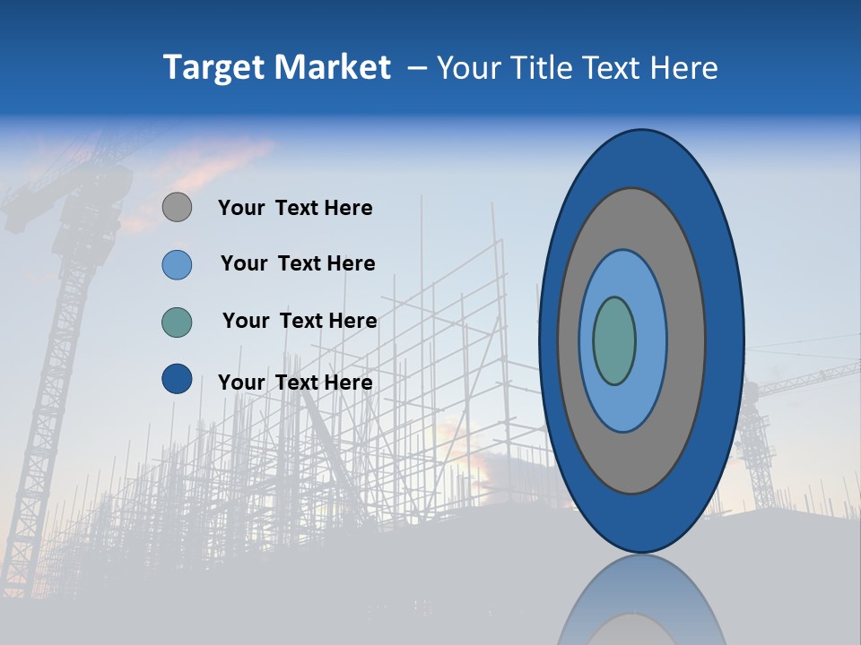 Metal Bricks Architecture PowerPoint Template