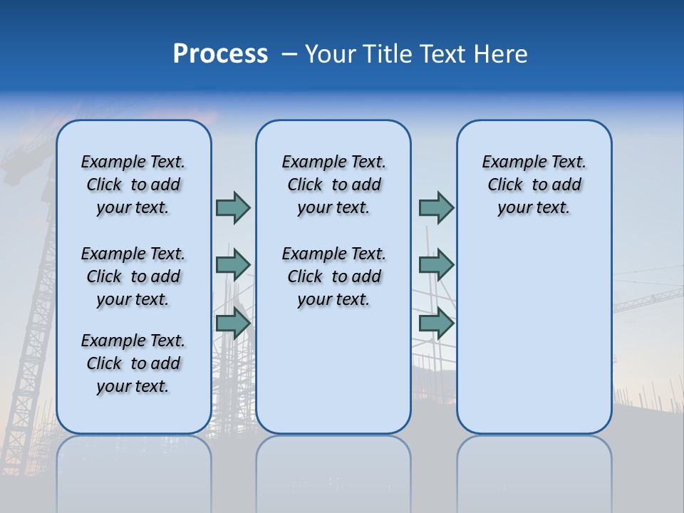Metal Bricks Architecture PowerPoint Template