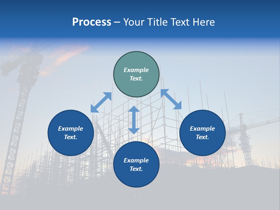 Metal Bricks Architecture PowerPoint Template
