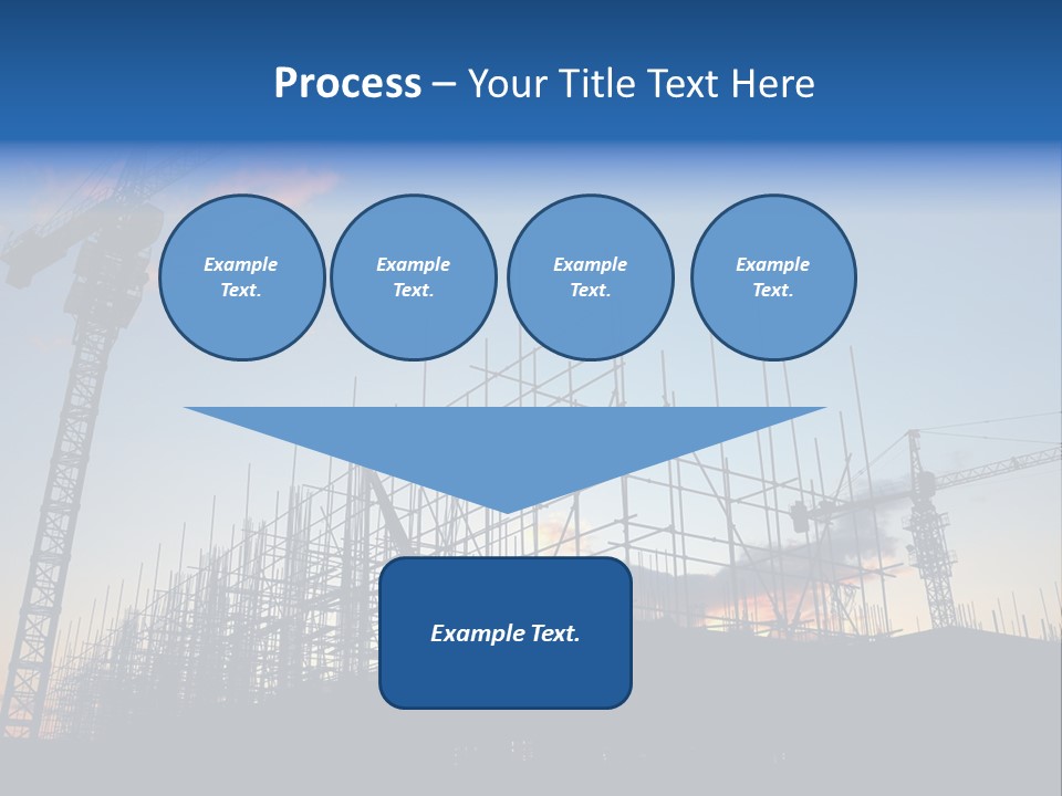 Metal Bricks Architecture PowerPoint Template