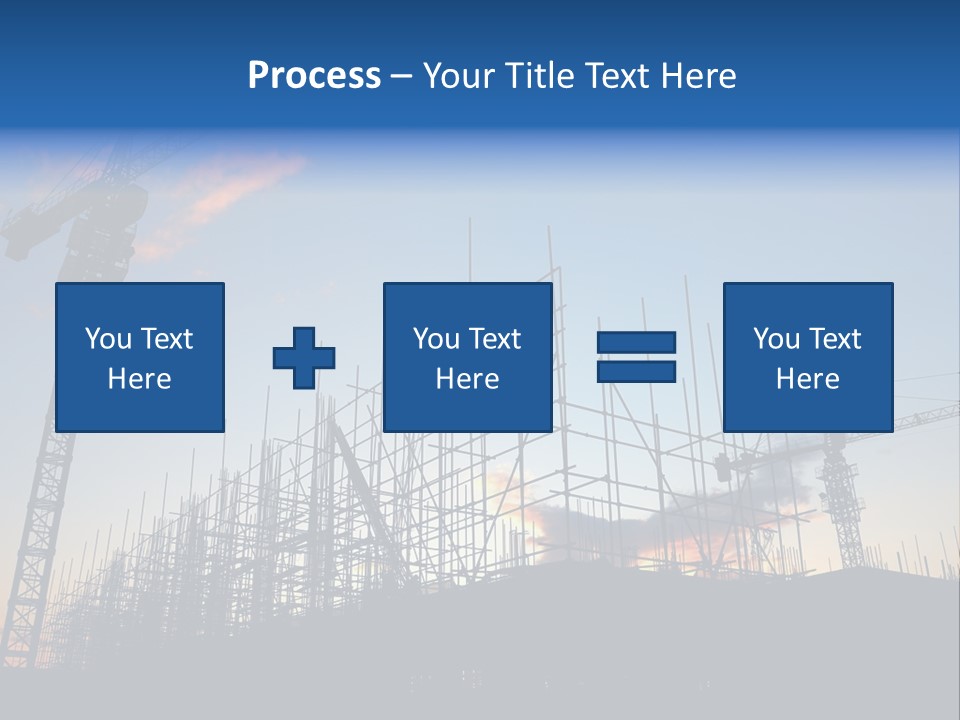 Metal Bricks Architecture PowerPoint Template