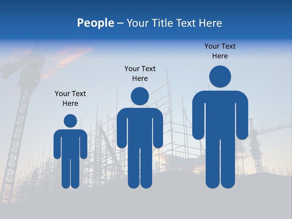 Metal Bricks Architecture PowerPoint Template