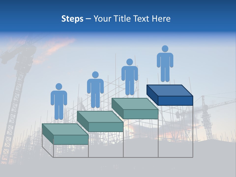 Metal Bricks Architecture PowerPoint Template