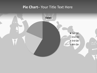 Group Fight Fingers PowerPoint Template