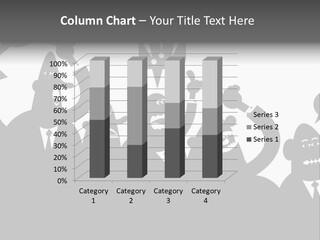 Group Fight Fingers PowerPoint Template