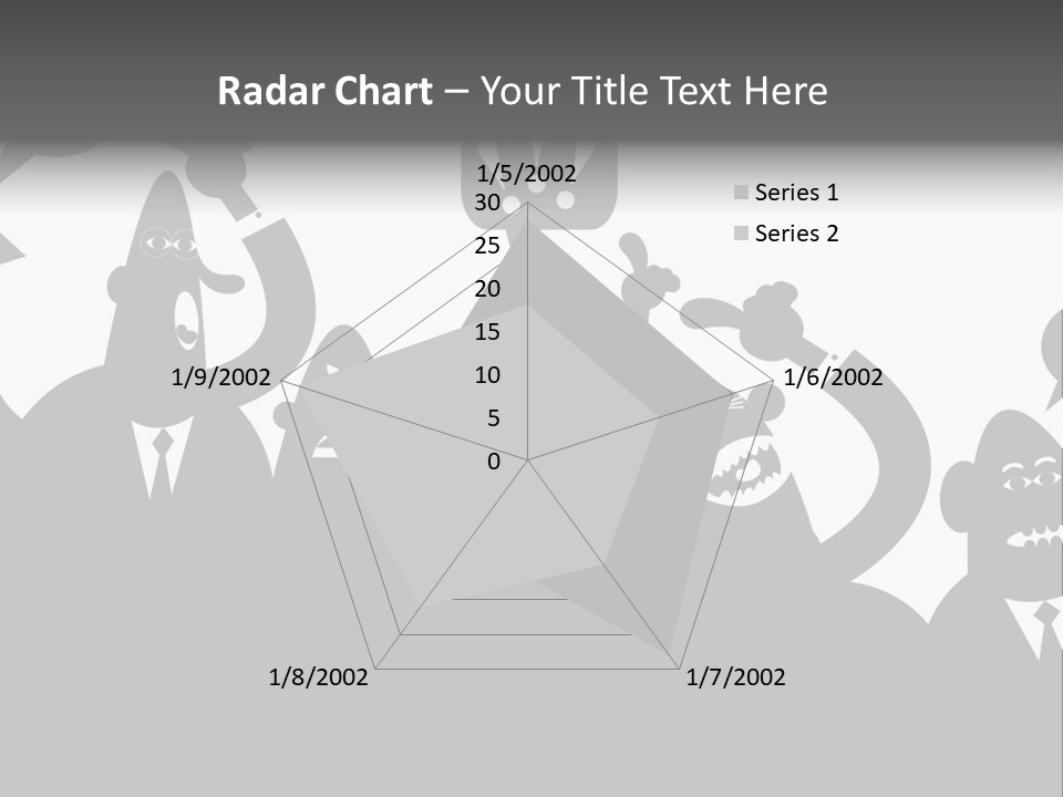 Group Fight Fingers PowerPoint Template
