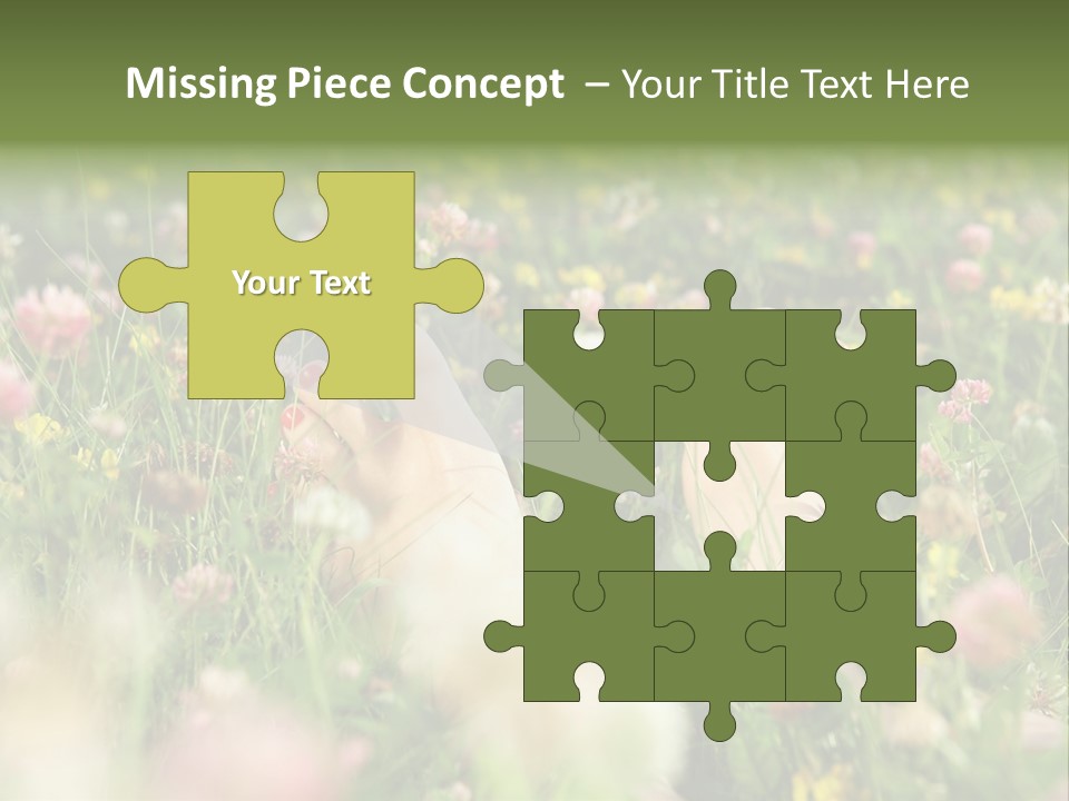 Park Barefoot Pampering PowerPoint Template