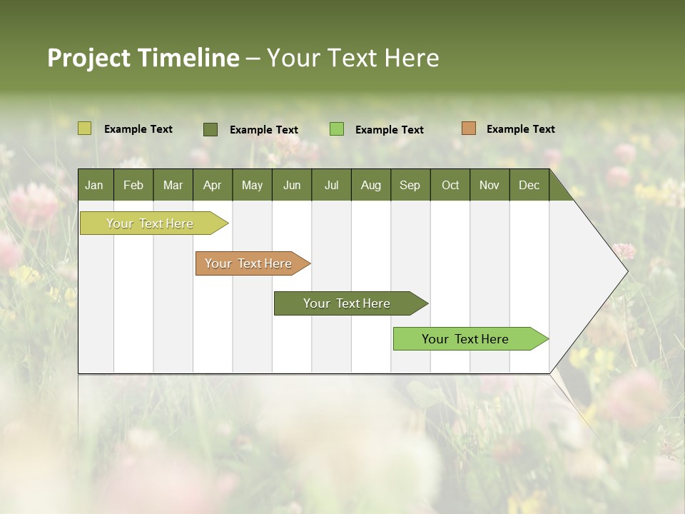 Park Barefoot Pampering PowerPoint Template