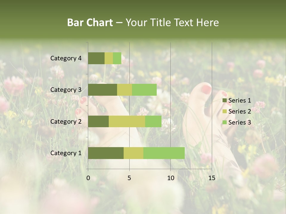 Park Barefoot Pampering PowerPoint Template