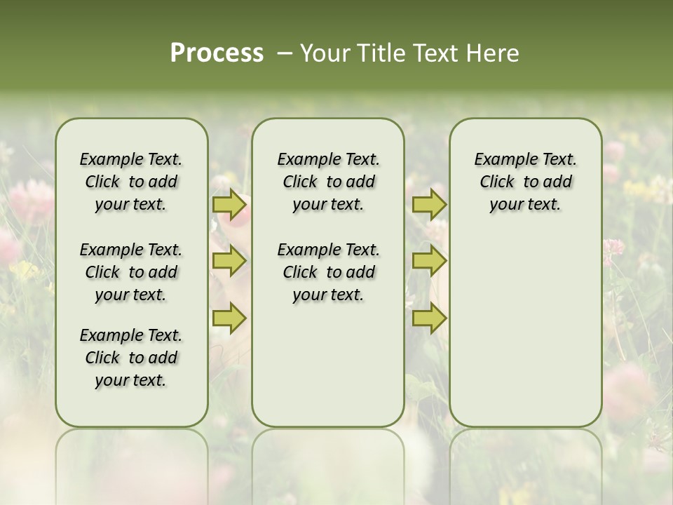 Park Barefoot Pampering PowerPoint Template