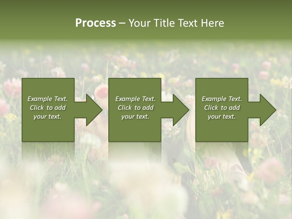 Park Barefoot Pampering PowerPoint Template