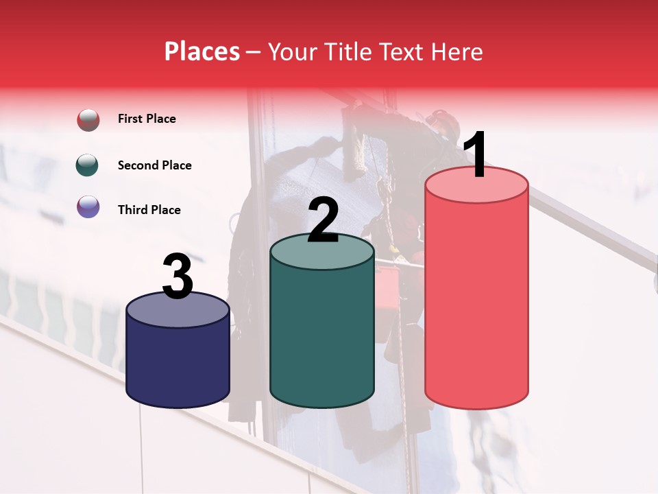 Washing Bucket Outdoors PowerPoint Template