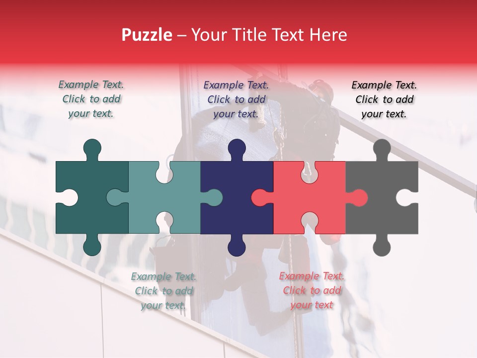 Washing Bucket Outdoors PowerPoint Template