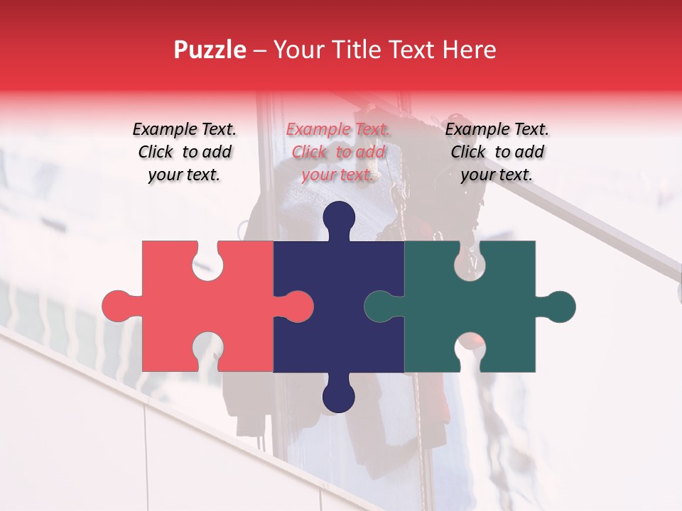 Washing Bucket Outdoors PowerPoint Template