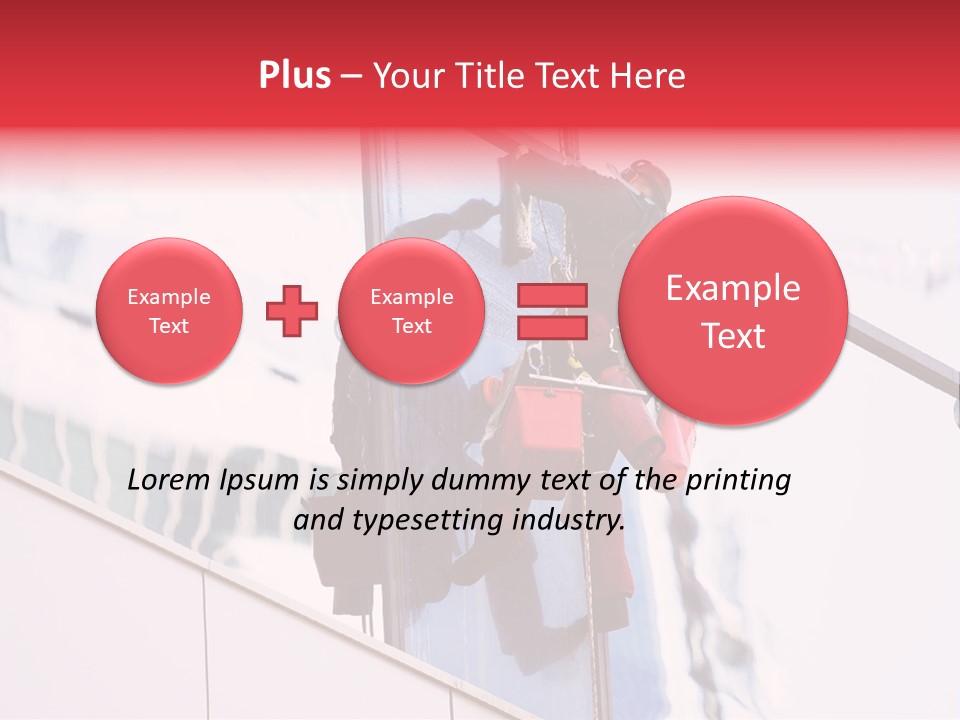 Washing Bucket Outdoors PowerPoint Template