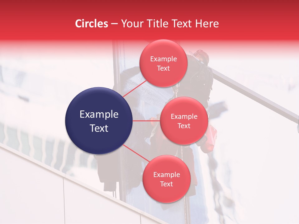 Washing Bucket Outdoors PowerPoint Template