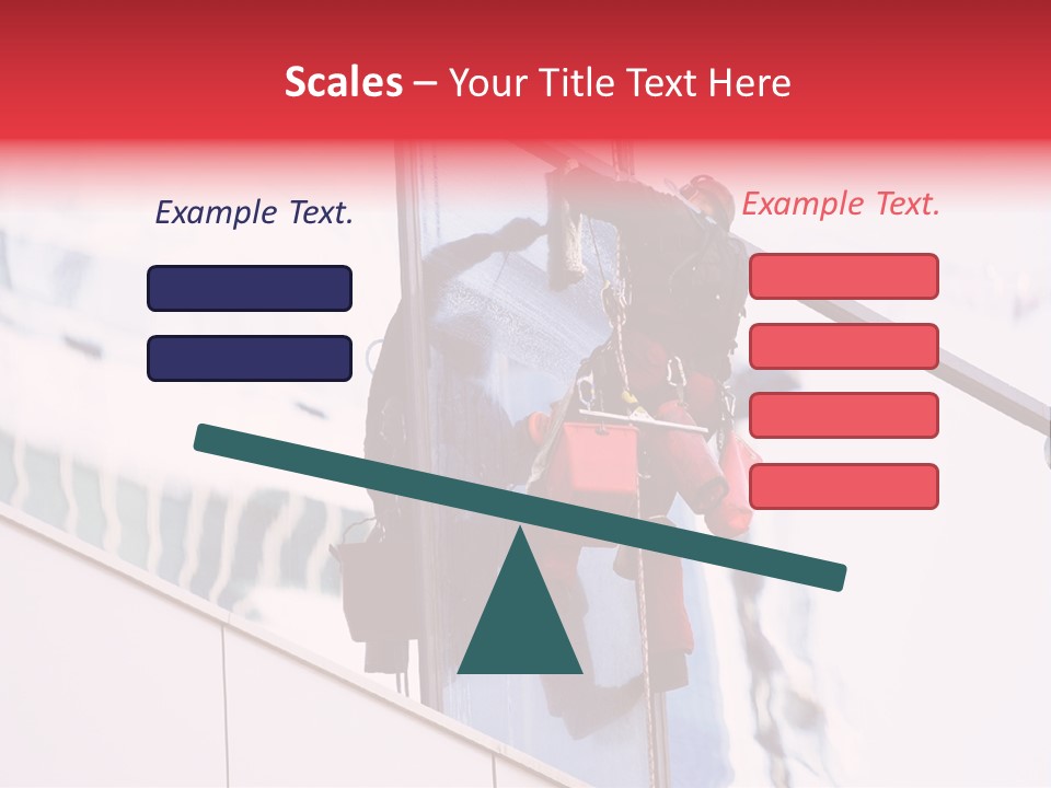 Washing Bucket Outdoors PowerPoint Template