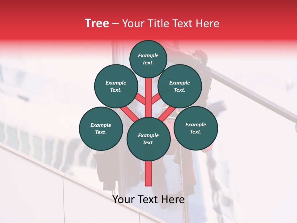 Washing Bucket Outdoors PowerPoint Template