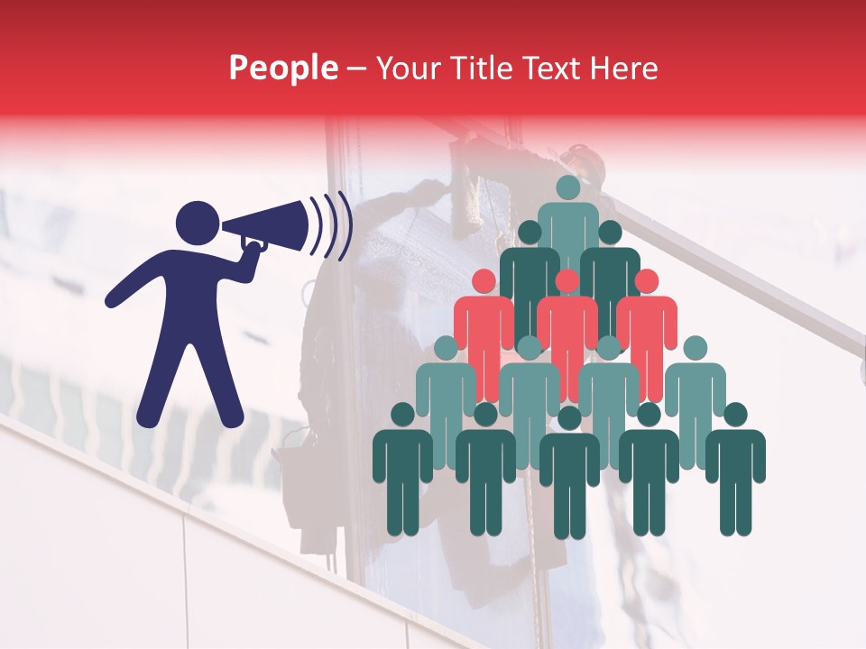 Washing Bucket Outdoors PowerPoint Template