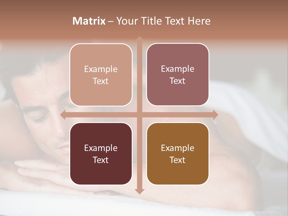 Wellbeing Health Lying PowerPoint Template