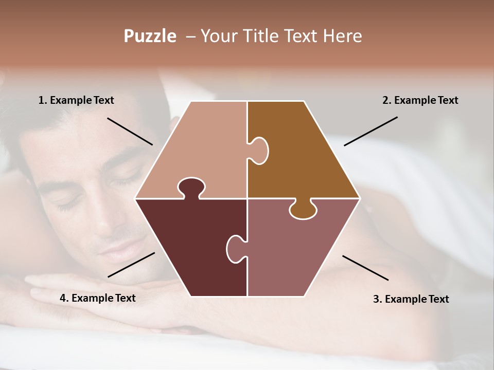 Wellbeing Health Lying PowerPoint Template