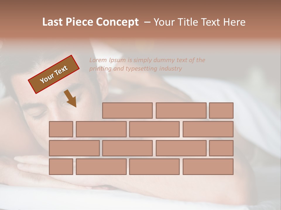 Wellbeing Health Lying PowerPoint Template