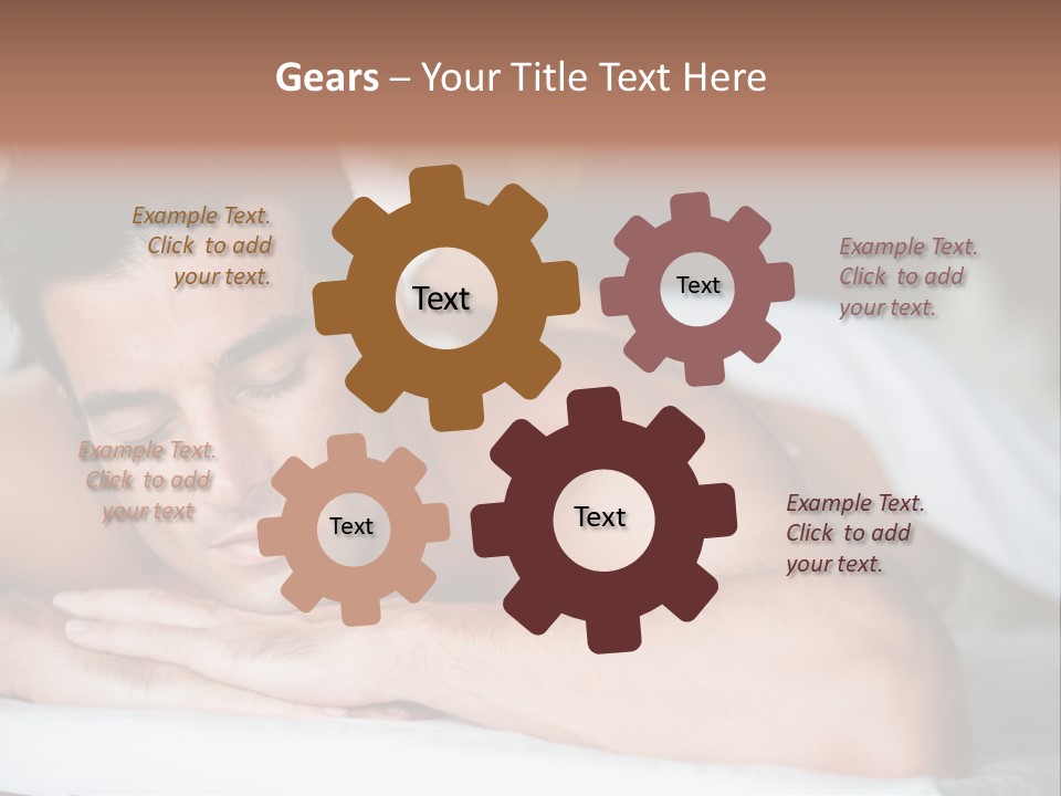 Wellbeing Health Lying PowerPoint Template