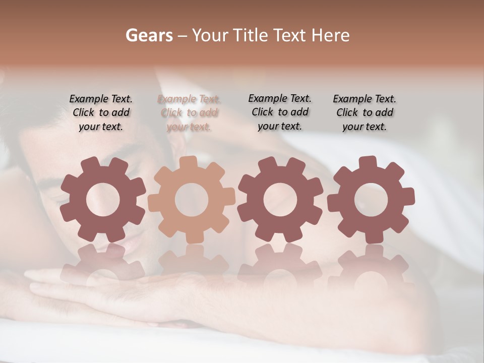 Wellbeing Health Lying PowerPoint Template