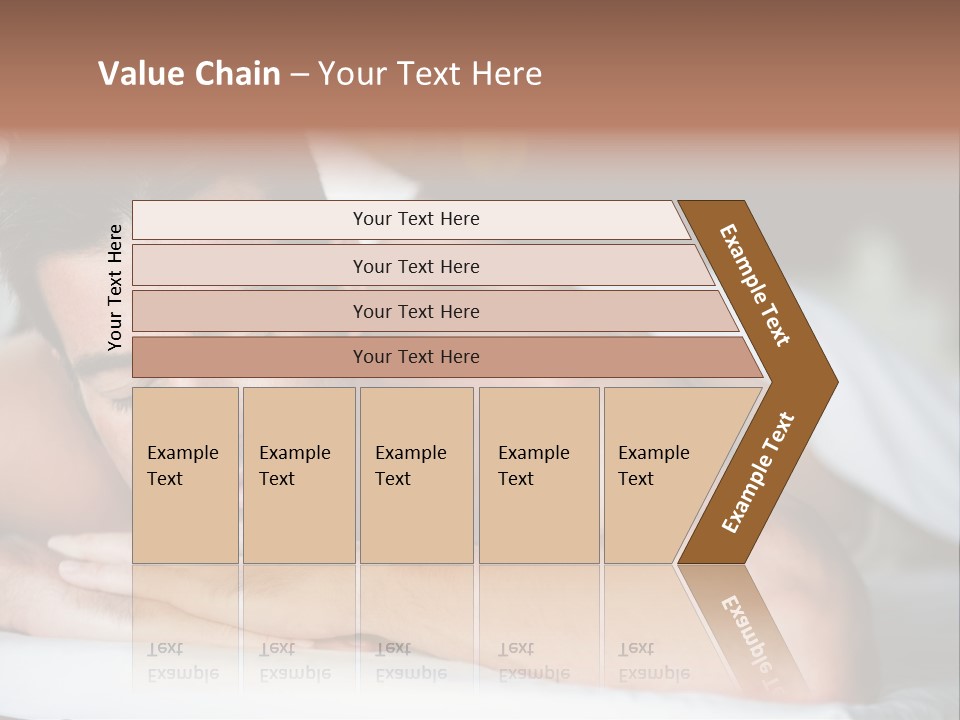 Wellbeing Health Lying PowerPoint Template