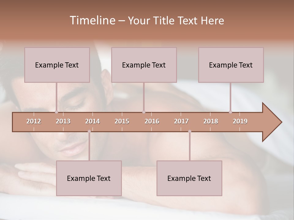 Wellbeing Health Lying PowerPoint Template