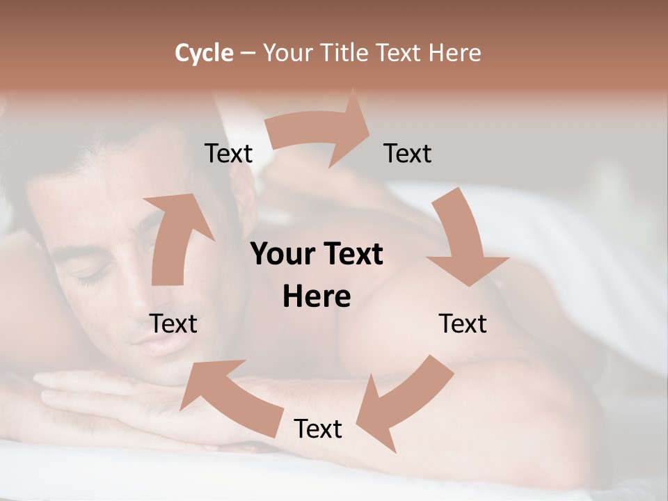 Wellbeing Health Lying PowerPoint Template