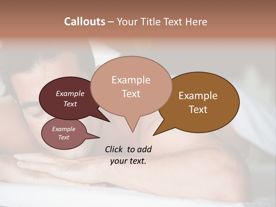 Wellbeing Health Lying PowerPoint Template