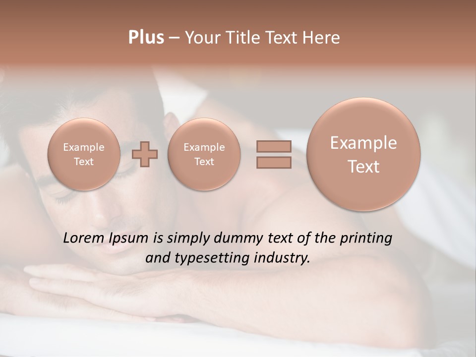 Wellbeing Health Lying PowerPoint Template