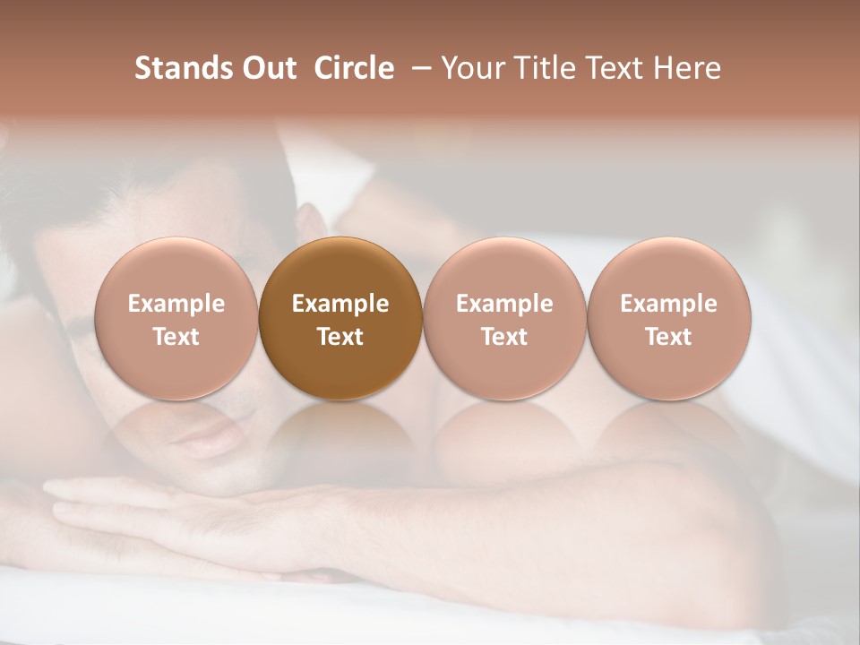 Wellbeing Health Lying PowerPoint Template