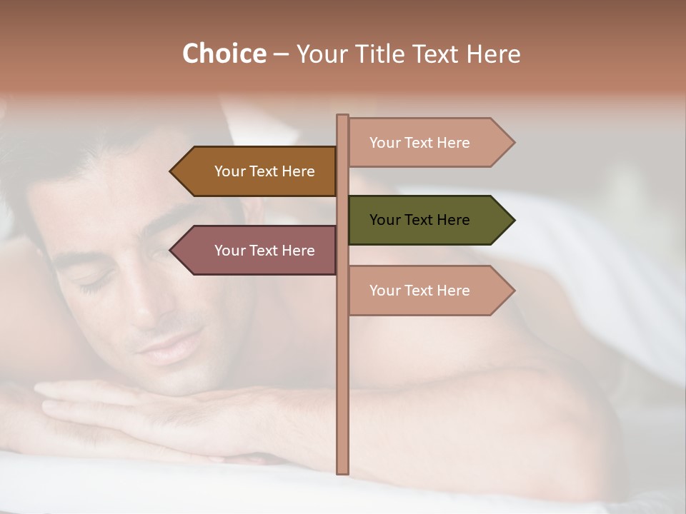 Wellbeing Health Lying PowerPoint Template