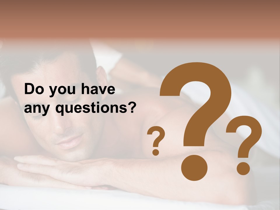 Wellbeing Health Lying PowerPoint Template