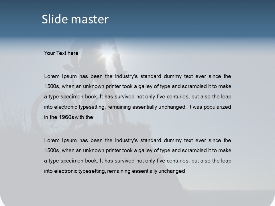 Hand Mouse Arm PowerPoint Template