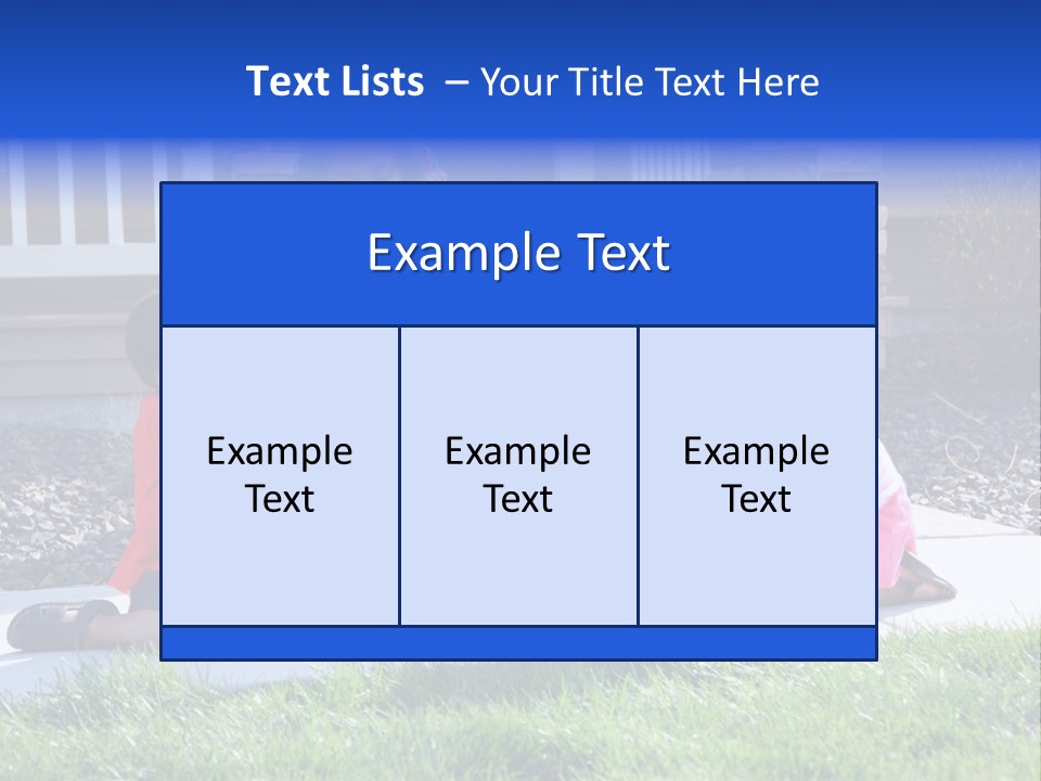 Elementary Trash Kids PowerPoint Template