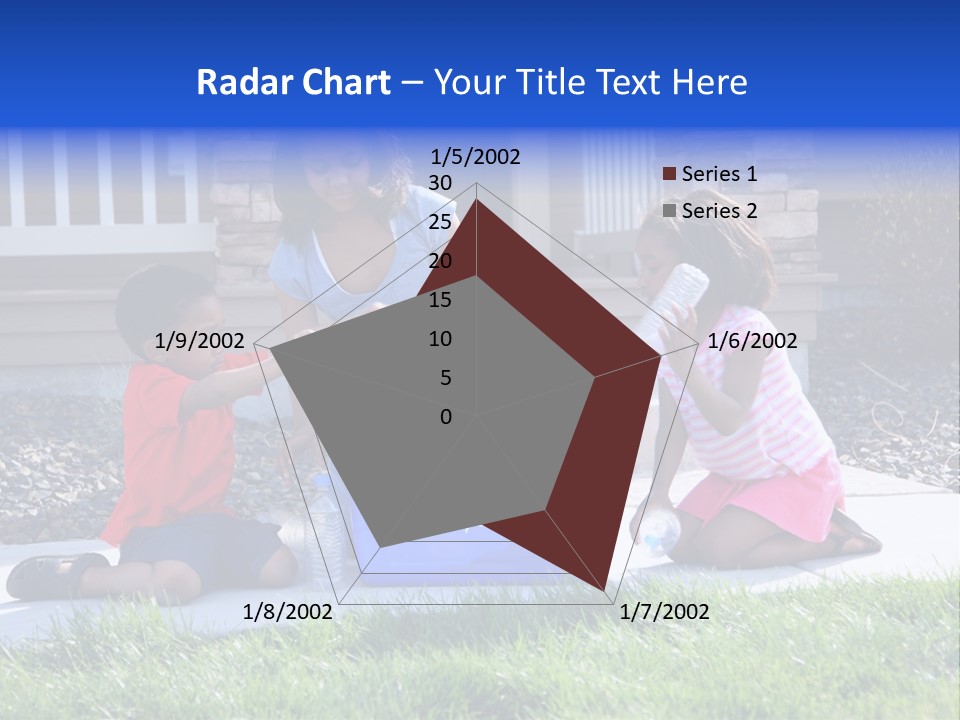 Elementary Trash Kids PowerPoint Template