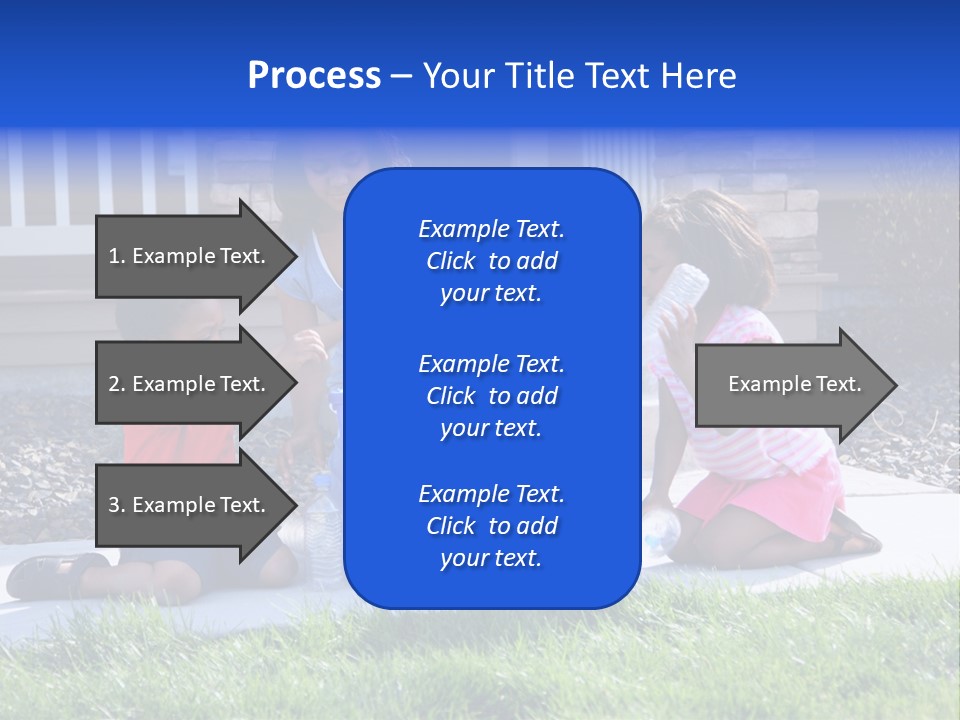 Elementary Trash Kids PowerPoint Template