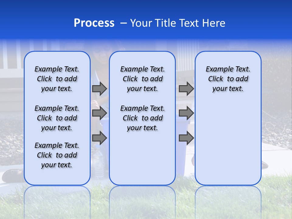 Elementary Trash Kids PowerPoint Template